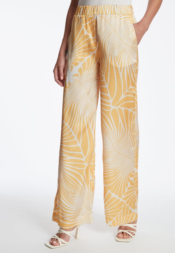 ZEANI - Stoffhose - gelb