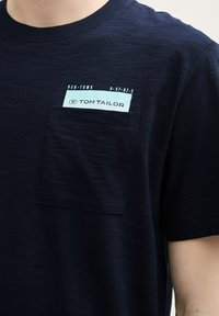 TOM TAILOR T-shirt con stampa - sky captain blue