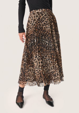 Soaked in Luxury ZAKIRA EVELINA - Jupe trapèze - leopard pattern