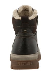 Mustang Botines con cordones - mokka