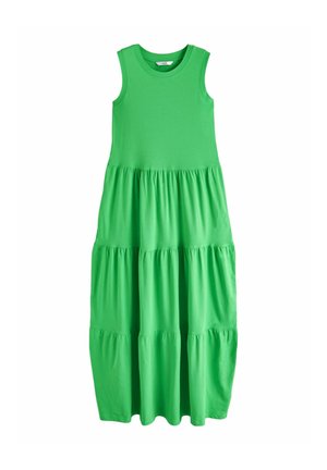 Vestido largo - mottled green