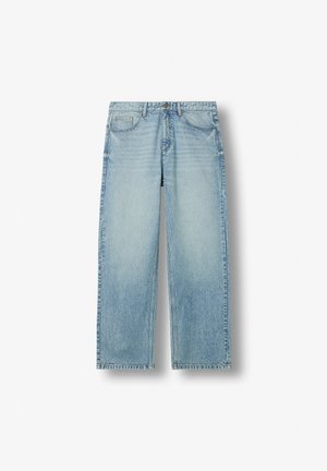 Burocs, VINCE BAGGY FIT - Baggy džíny - mid blue