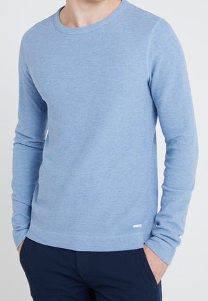 Strickpullover - light blue