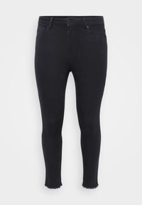 CARHUSH MID  - Vaqueros pitillo - black denim
