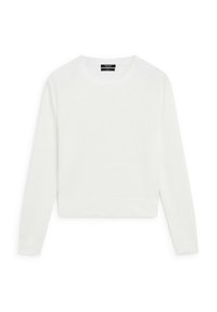 CREW NECK - Pullover - white