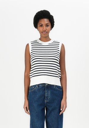 EMBERLY SLEEVELESS TANK - Jumper - cloud/navy