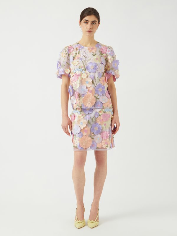 YASFLOWERING SKIRT - A-line skirt4