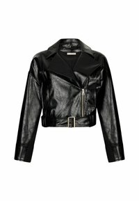 GLOSSY BIKER  - Jakna od umjetne kože - black