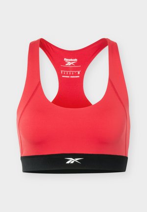 Reebok, ID TRAIN RACER BRA - Sport-BH mit mittlerer Stützkraft - vector red