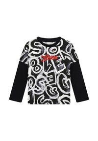 Guess ALLOVER - Top dugih rukava - gemustert multicolor