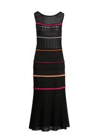 CASSIDE - Strickkleid - nero fucsia arancio