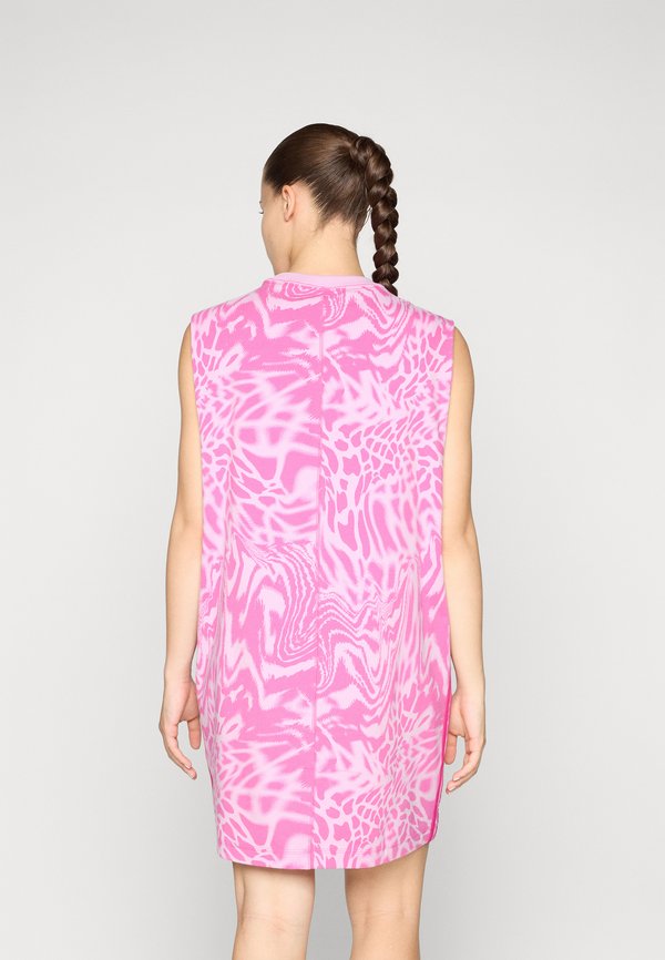 ESSENTIALS 3 STRIPES PRINT SLEEVELESS - Jersey dress4
