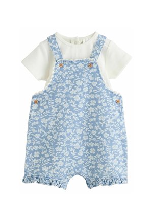 Next REGULAR FIT - SHORT SLEEVE SET - Body - denim floral and ecru