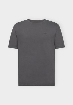 Marc O'Polo DENIM, SHORT SLEEVE LOGO ON CHEST - T-shirts basic - oxide grey