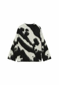 Stickad tröja - animal jacquard