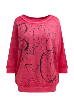 Soccx, Sweatshirt - clear red