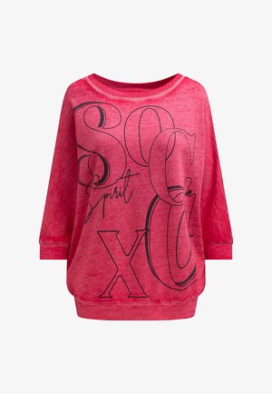 Soccx, Sweatshirt - clear red