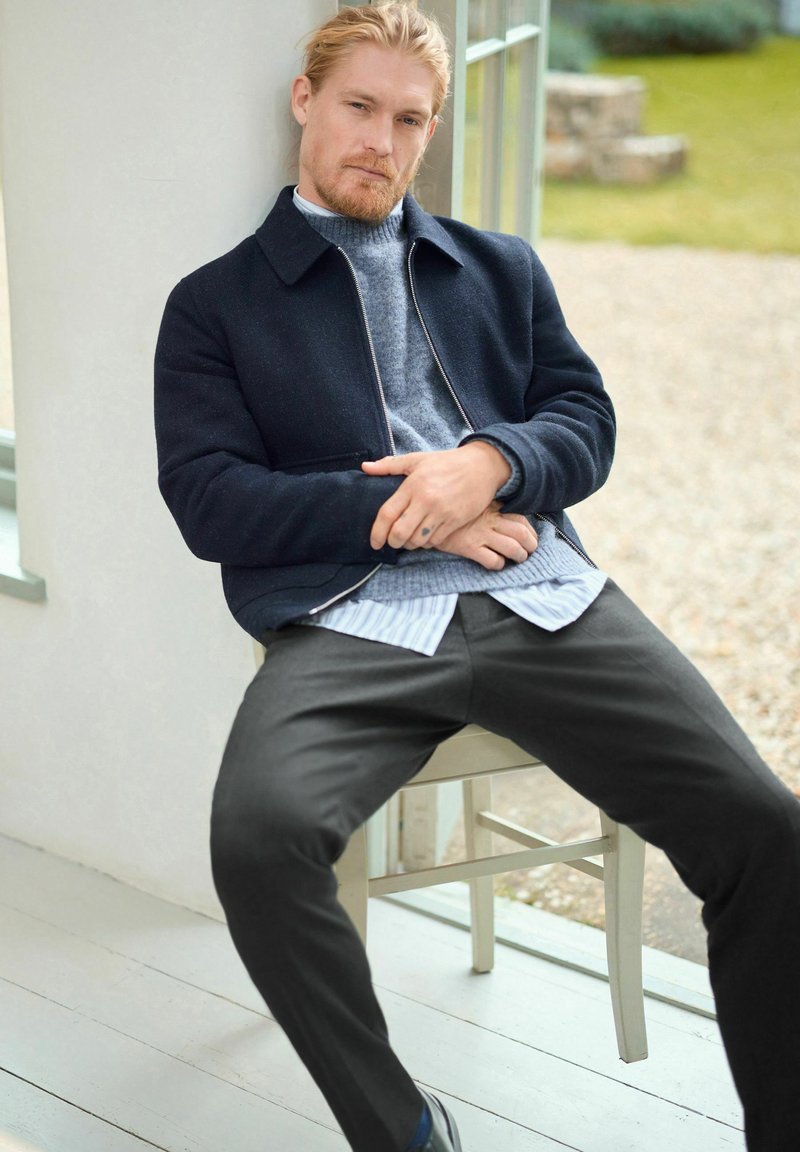 Next REGULAR FIT Giacca da mezza stagione navy blue/blu Zalando