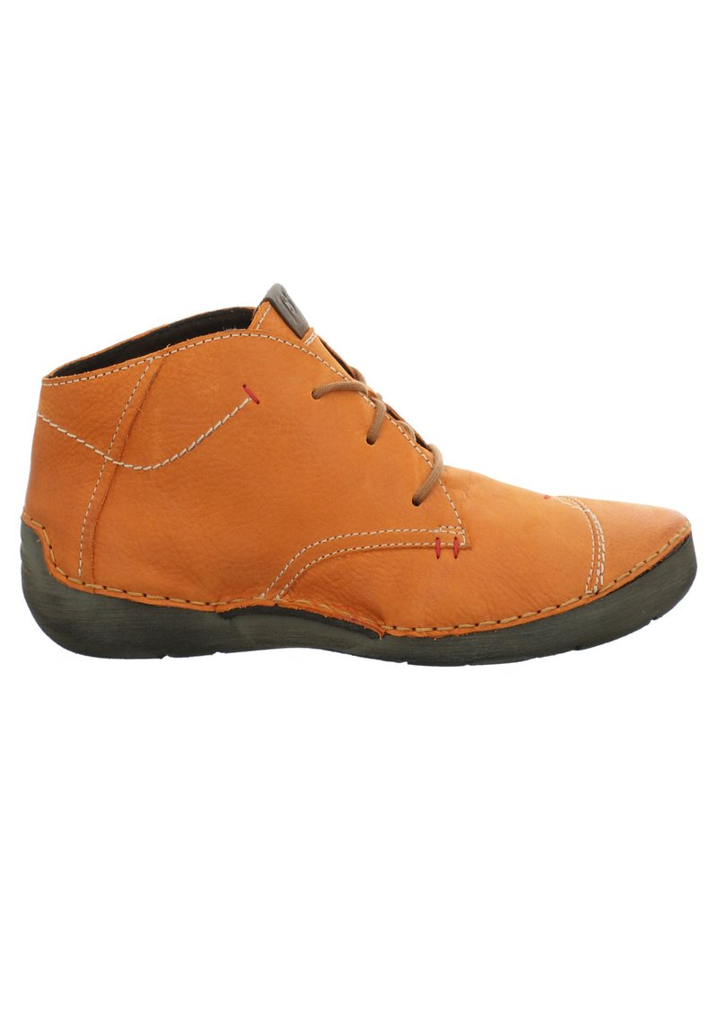 Damen Halbschuhe | Josef Seibel FERGEY 18 Sportlicher Schnürer orange - LX30428 Damen Halbschuhe | Josef Seibel FERGEY 18 Sportlicher Schnürer orange - LX30428
