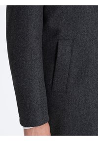 Ombre Abrigo clásico - dark grey melange