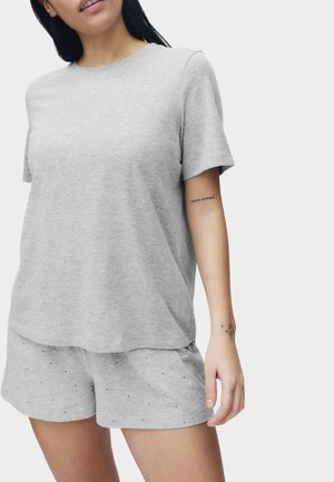 Marks & Spencer, PRINTED SHORTIE SET - Nattøj sæt - grey mix