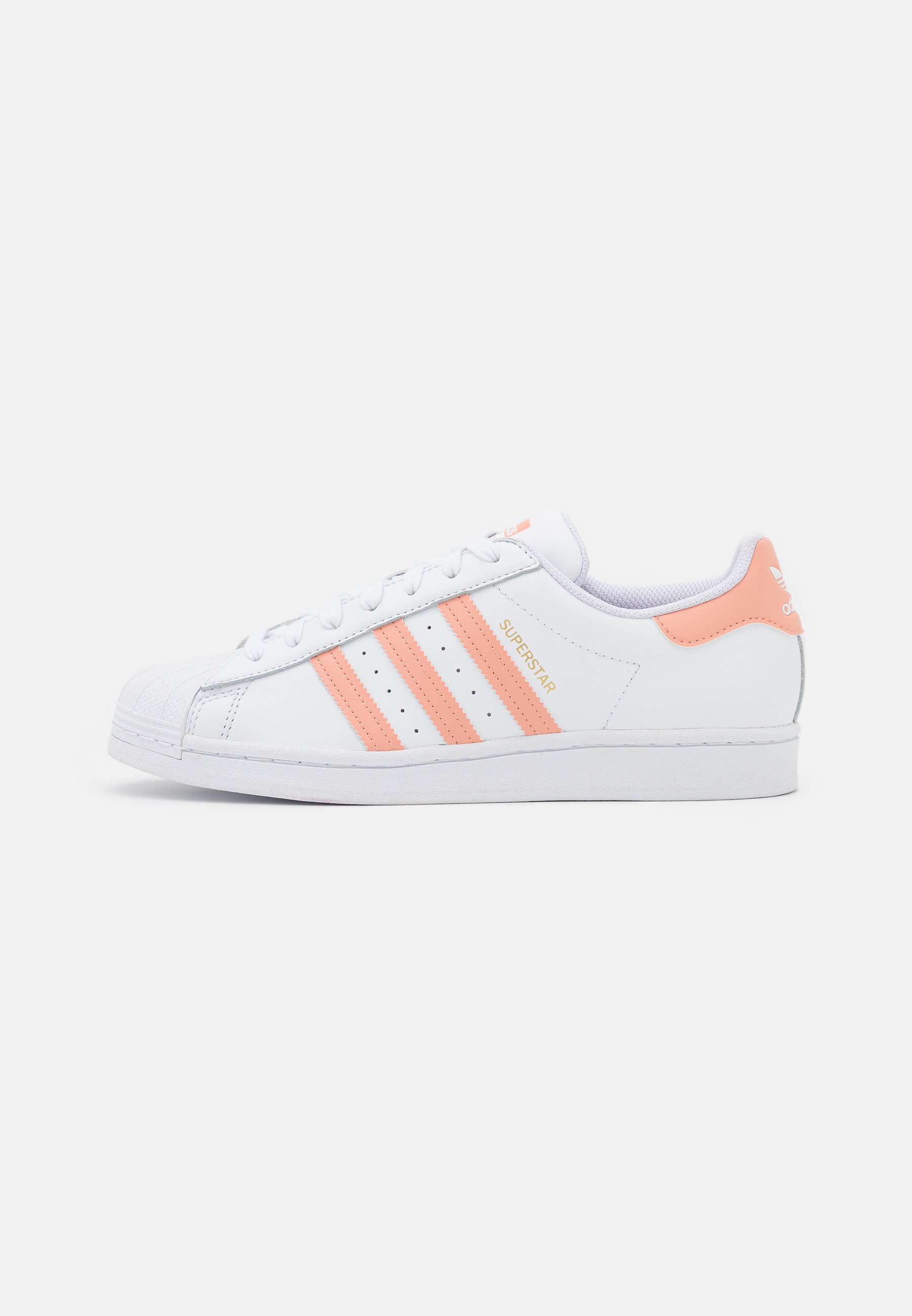 adidas Originals SUPERSTAR - Trainers - footwear white/ambient blush/white  - Zalando