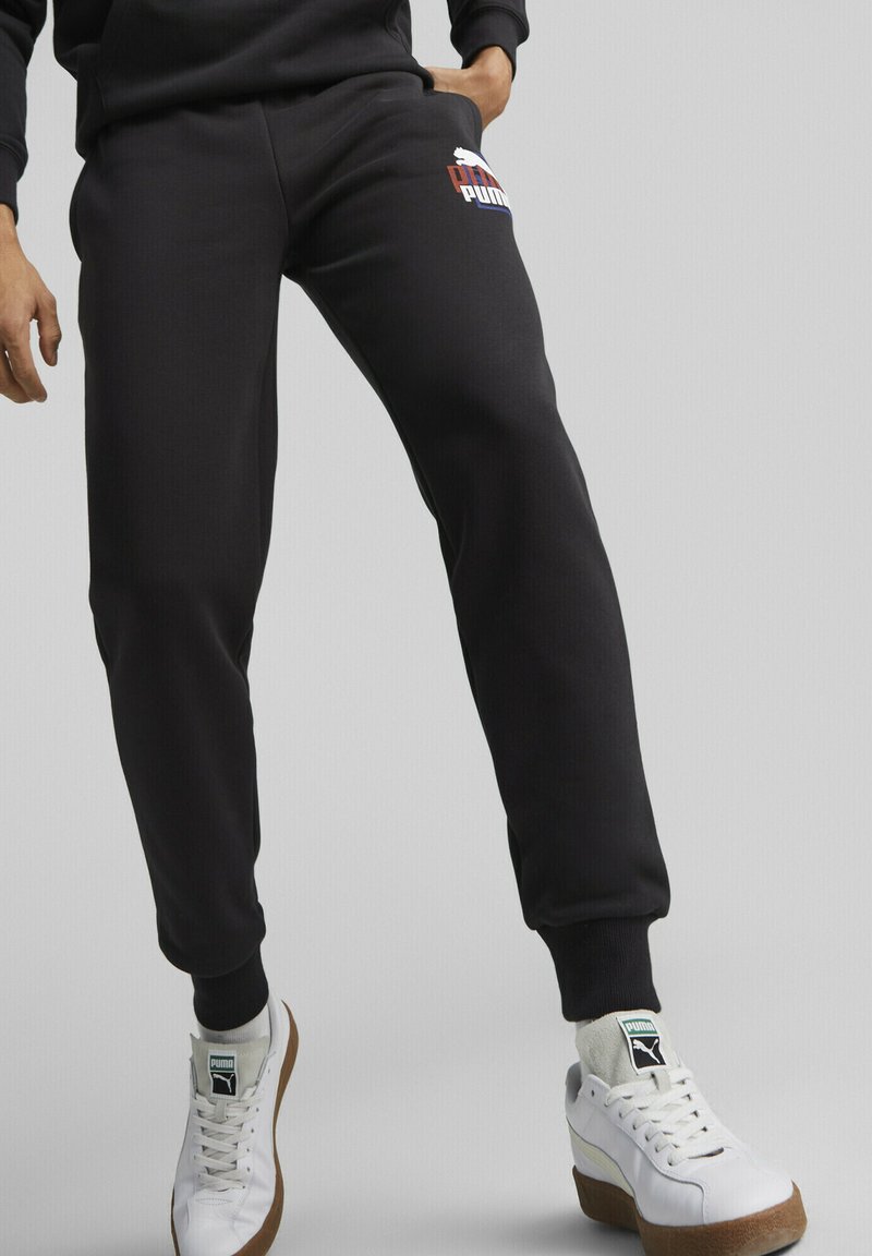pantalon survetement puma noir