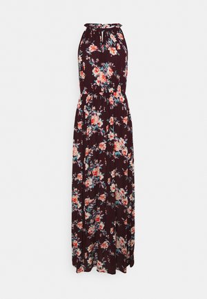 VIMESA MAXI DRESS - Maksimekko - winetasting/pink blue/navy