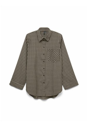 Vero Moda, SHIRT VMKARA SHIRT - Chemisier - chocolate torte