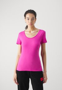 HUGO 2 PACK - Alsónemű - open pink/black