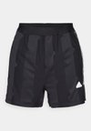 TIRO CUT STRIPES JACQUARD SHORTS - Športové šortky - black