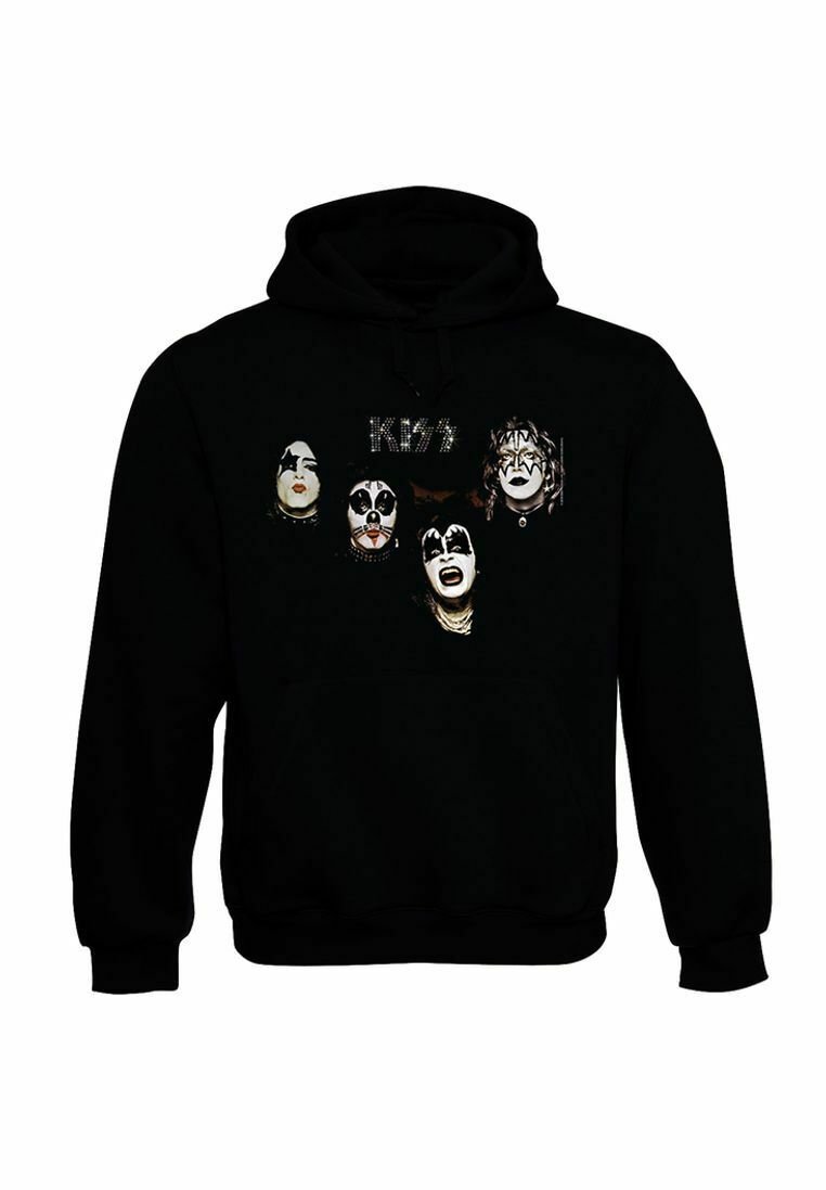 rockshirts KISS 1974 - Bluza z kapturem/czarny - Zalando.pl