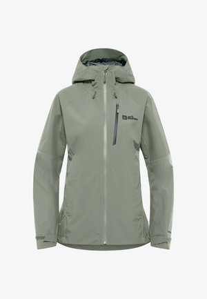 Jack Wolfskin EAGLE PEAK 2L - Softshelljas - mint leaf