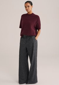 WE Fashion Maglione - burgundy red