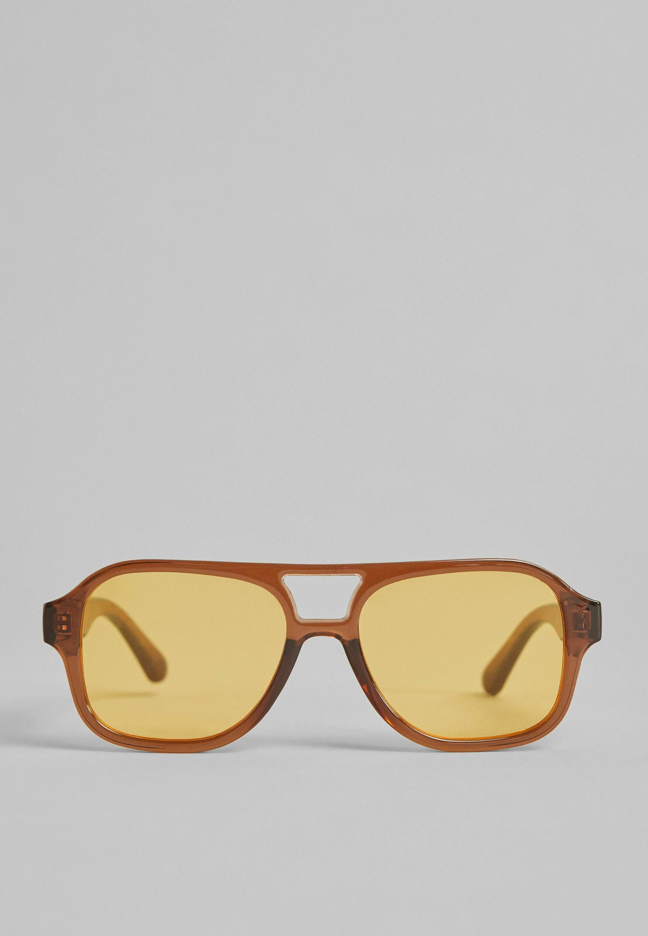Bershka RETRO - Occhiali da sole - brown/marrone - Zalando
