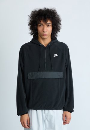 CLUB WINTER TOP - Kapuzenpullover - black/white