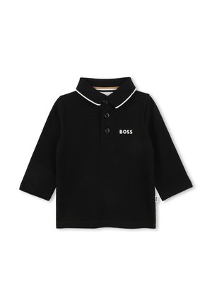 BOSS Kidswear, LONG SLEEVE POLO TODDLER BABY - Longsleeve - black