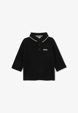 BOSS Kidswear, LONG SLEEVE POLO TODDLER BABY - Longsleeve - black