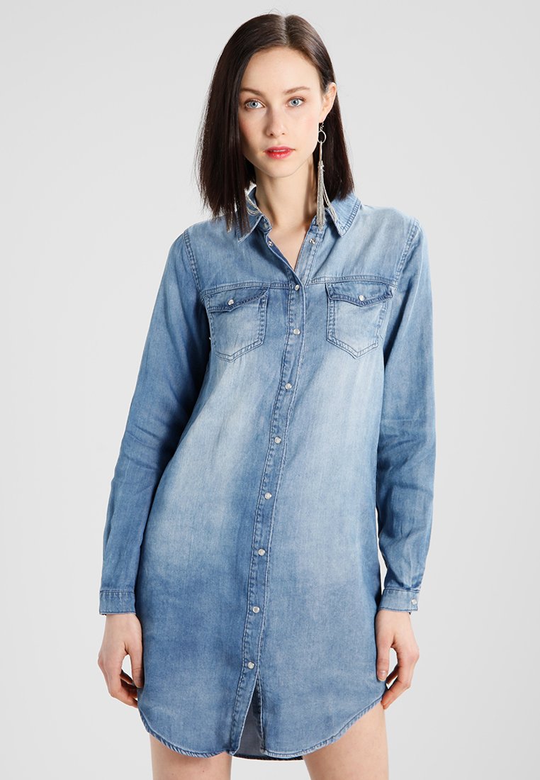 vila vibista denim dress