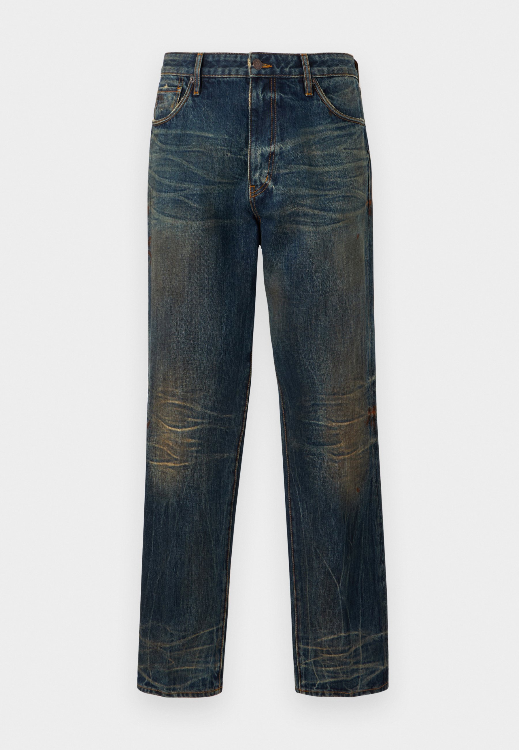 Emporio Armani 5 POCKETS PANT - Straight leg jeans - blue denim