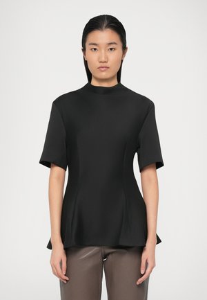 SUITING PEPLUM - Bluza - black