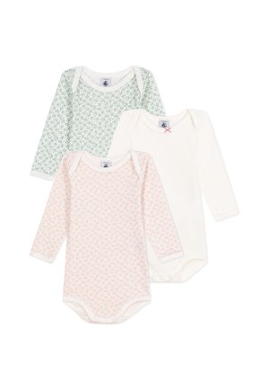 LONG-SLEEVED FLORAL - 3-PACK - Body - white multicolor