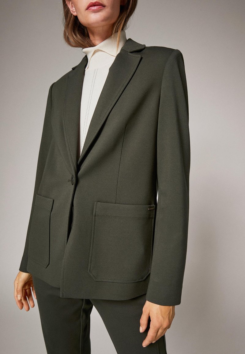 Damen Leichte Jacken | comma Blazer olive/khaki - YD24986 Damen Leichte Jacken | comma Blazer olive/khaki - YD24986