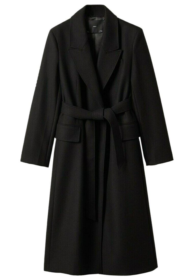 Damen Parkas | Mango Klassischer Mantel schwarz - HQ49392 Damen Parkas | Mango Klassischer Mantel schwarz - HQ49392