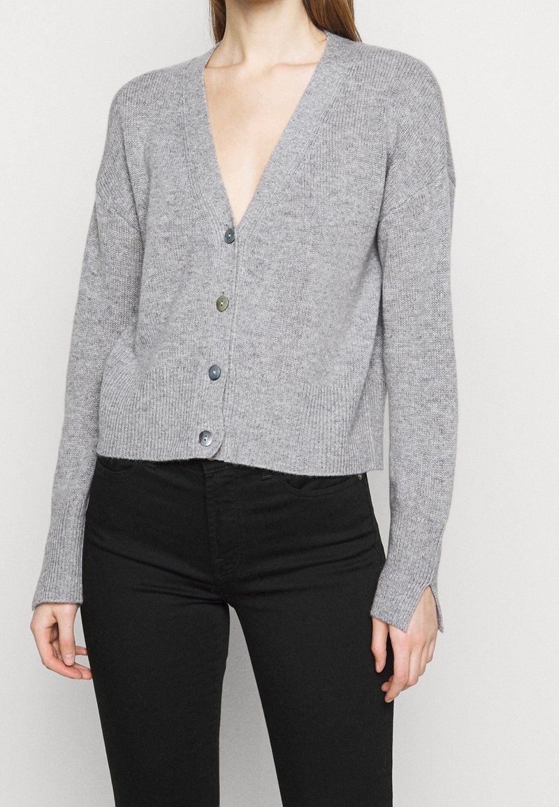 FTC Cashmere Kardigan - grey