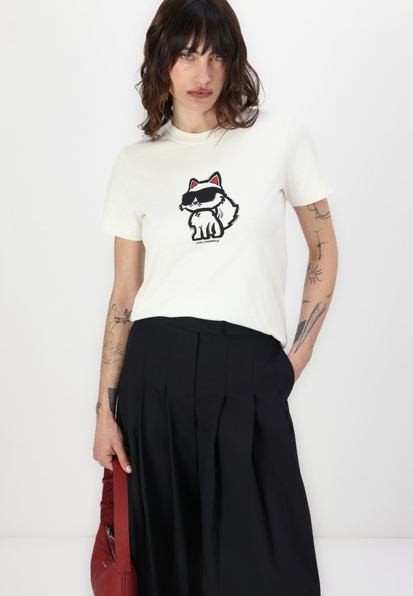 IKON SKETCH CHOUPETTE - Print T-shirt - cannoli cream4