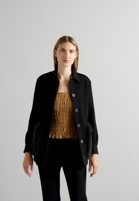 STUDIO ID MACI CAR SHORT WITH POCKETS - Κοντό παλτό - black