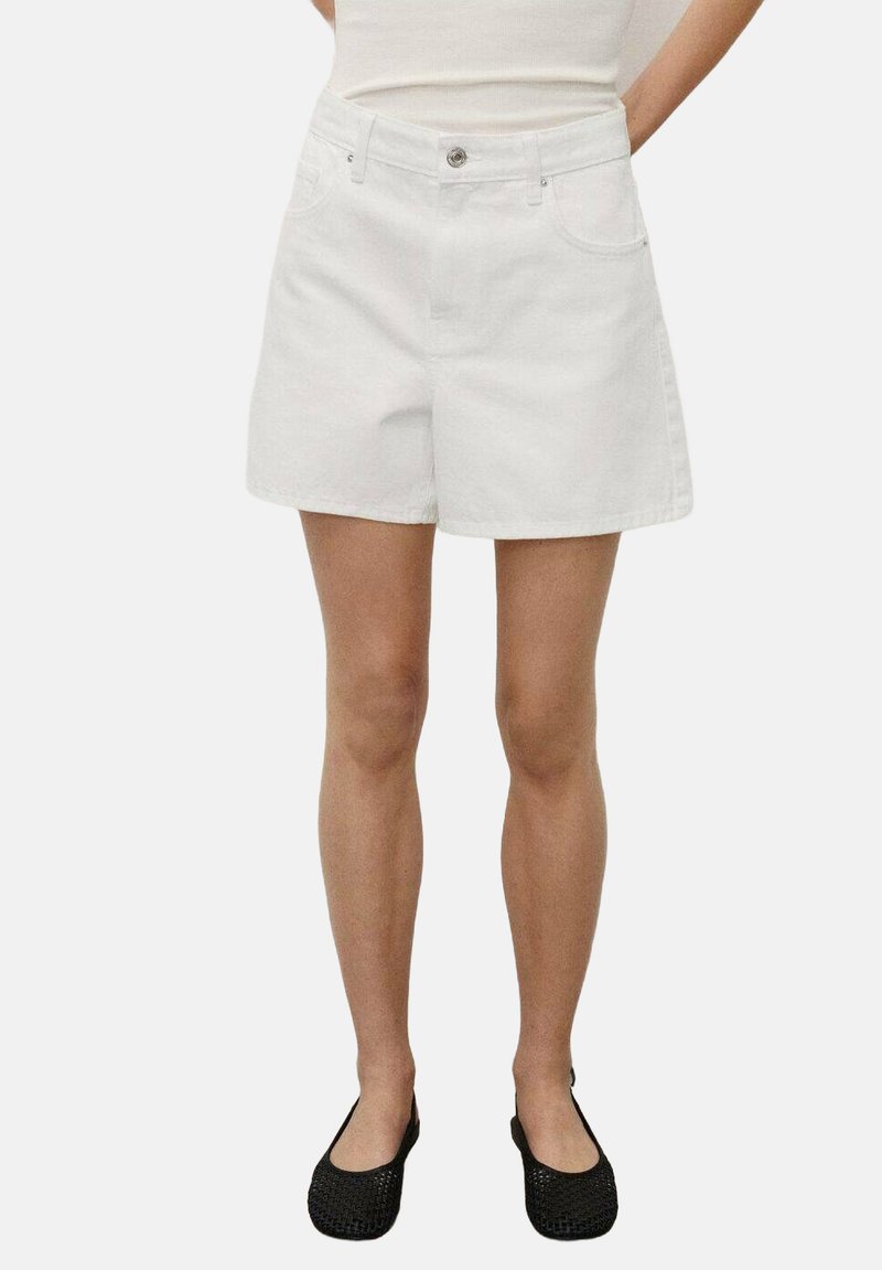 Jupe en jean blanc en coton bio - liaara femme - Armedangels