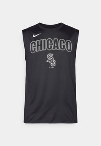 Nike Performance MLB CHICAGO WHITE SOX KNOCKOUT MUSCLE TANK - Top - black