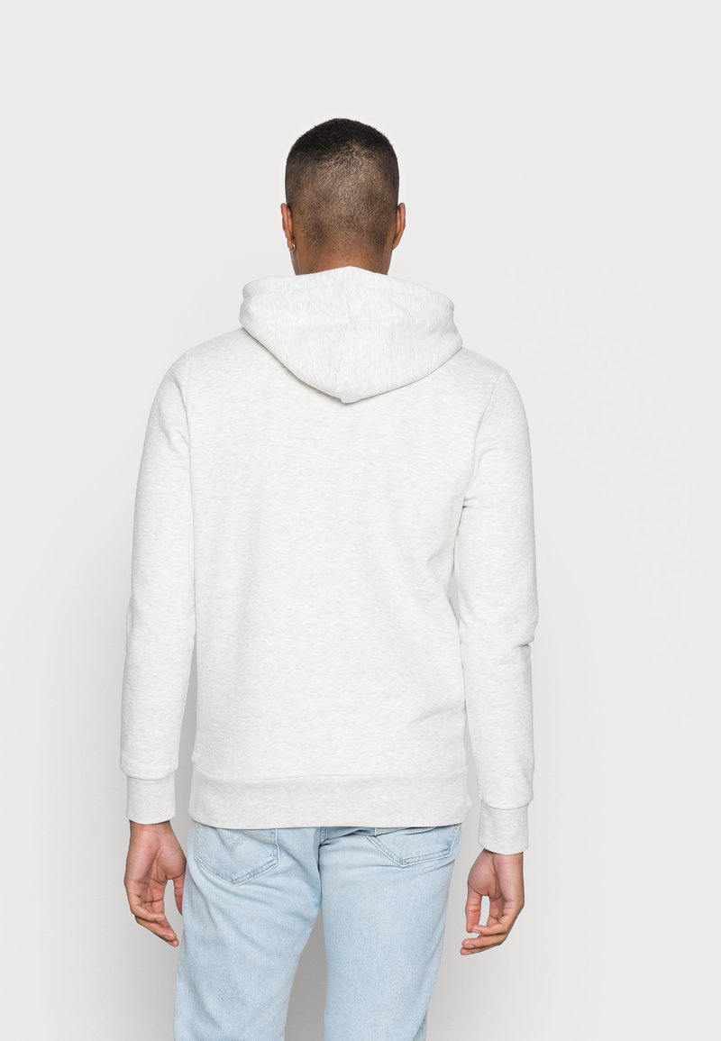 Herren Kapuzenpullover | Jack & Jones JJFLOCKER HOODIE Sweatshirt white melange/weiß - WB53317 Herren Kapuzenpullover | Jack & Jones JJFLOCKER HOODIE Sweatshirt white melange/weiß - WB53317